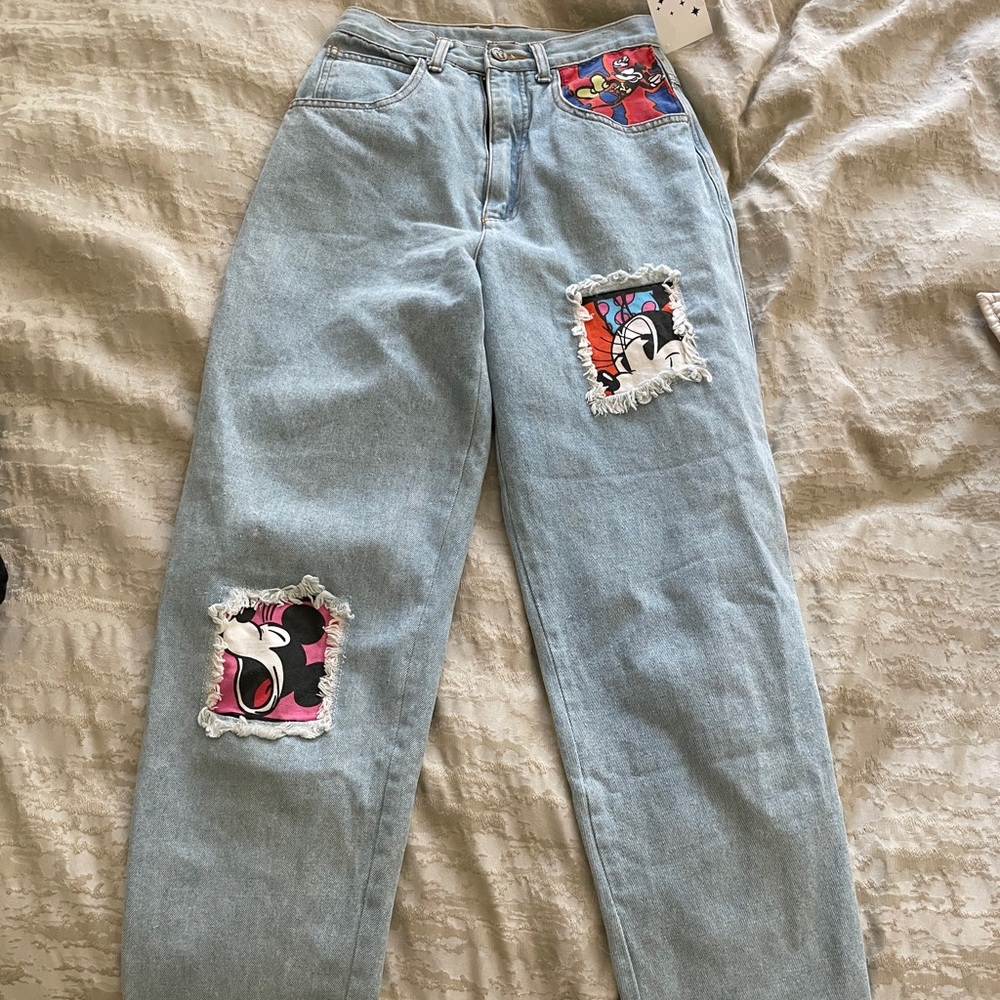 Vintage Disney Mickey Mouse & Co High Waist Jeans